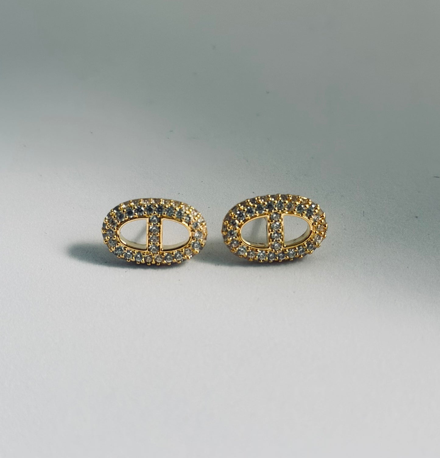 Hermes style Studs Earrings