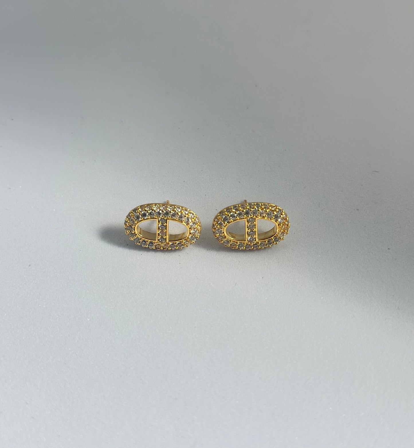 Hermes style Studs Earrings