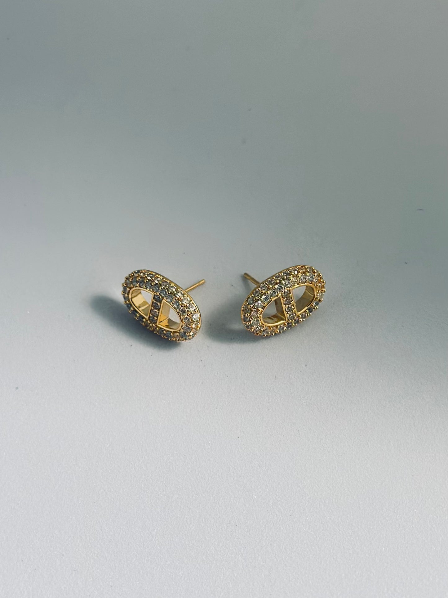 Hermes style Studs Earrings